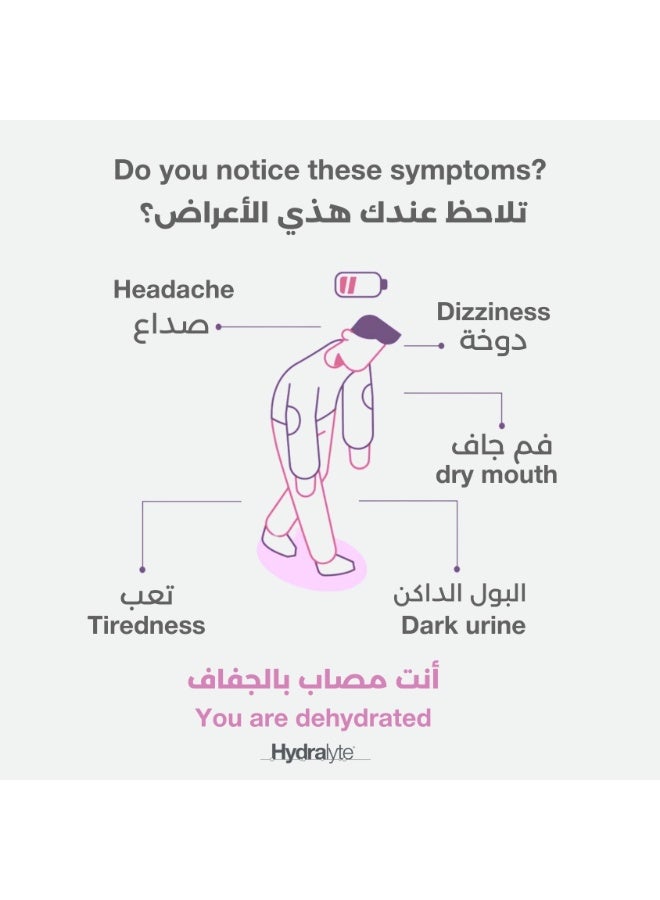 هيدراليت هايدرالايت أقراص فوارة للإلكترولايت – نكهة كوكتيل فاكهة الباشن – ٢٠ قرص - Image 4